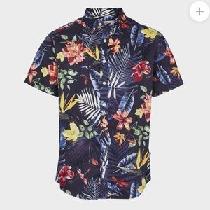 Kronstadt Johan Floral Print Shirt
